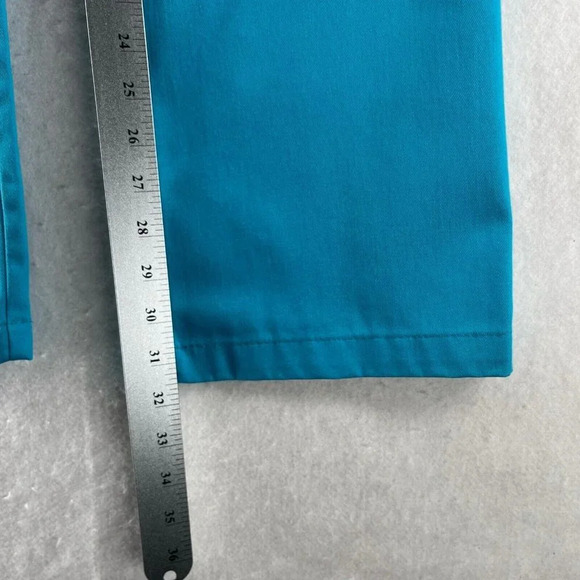 Hurley Pants Youth Size 5 Low Rise Full Length Straight Leg Twill Cotton Blue - Picture 12 of 12